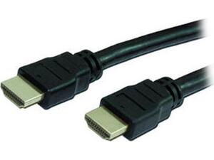 Καλώδιο HDMI MediaRange 1.4 with Ethernet Gold-plated 3m μαύρο