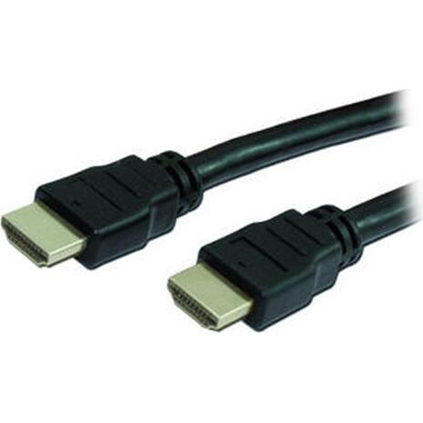 Καλώδιο HDMI MediaRange 1.4 with Ethernet Gold-plated 3m μαύρο
