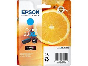 Μελάνι εκτυπωτή EPSON 33XL cyan 8.9ml (C13T33624012) (Cyan)