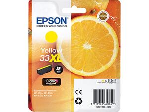 Μελάνι εκτυπωτή EPSON 33XL Yellow 8.9ml (C13T33644012) (Yellow)