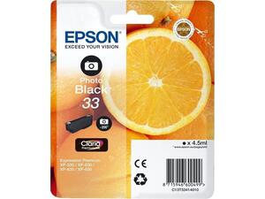 Μελάνι εκτυπωτή EPSON 33 Photo Black 4.5ml (Black)