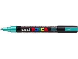 Μαρκαδόρος posca pc-5m μεταλλικο πράσινο