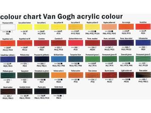 Χρώματα ακρυλικά VAN GOGH 40 ml σε διάφορα χρώματα