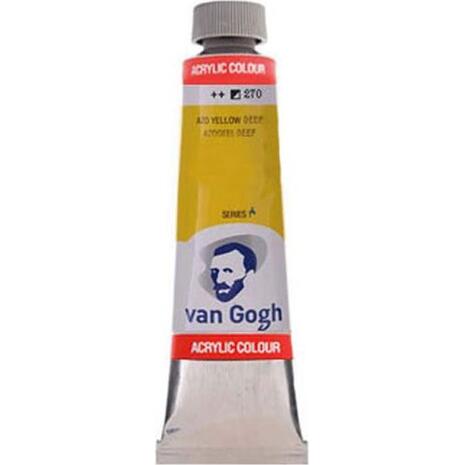 Ακρυλικό χρώμα VAN GOGH No 270 Azo Yellow Deep 40ml