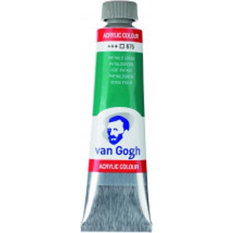 Ακρυλικό χρώμα VAN GOGH No 675 40ml Phtalo Green