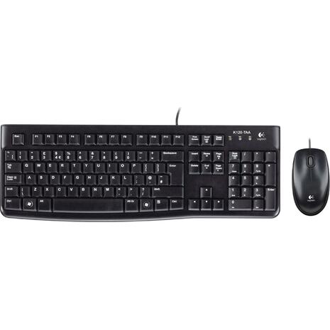 Σετ Ενσύρματο Πληκτρολόγιο - Ποντίκι Logitech MK120 (920-002541)