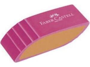 Γόμα FABER CASTELL Leaf Shaped δίχρωμη