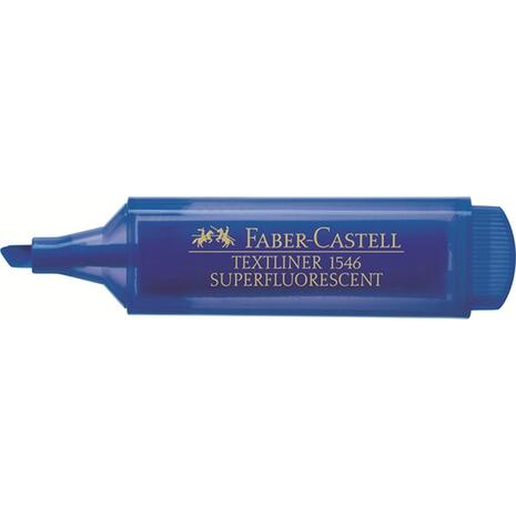 Μαρκαδόρος υπογράμμισης Faber Castell 1546 φλουο μπλε (154652)