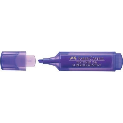 Μαρκαδόρος υπογράμμισης Faber Castell 1546 φλουο βιολετί (154636)