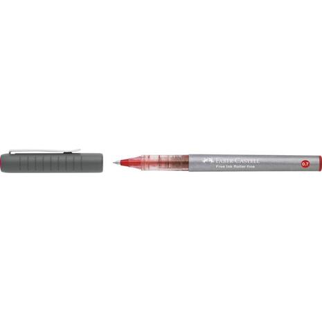 Στυλό RollerBall Faber Castell Free Ink 0.7mm κόκκινο (Κόκκινο)