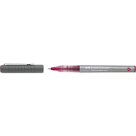 Στυλό RollerBall Faber Castell Free Ink 0.7mm wine red (Κόκκινο σκούρο)