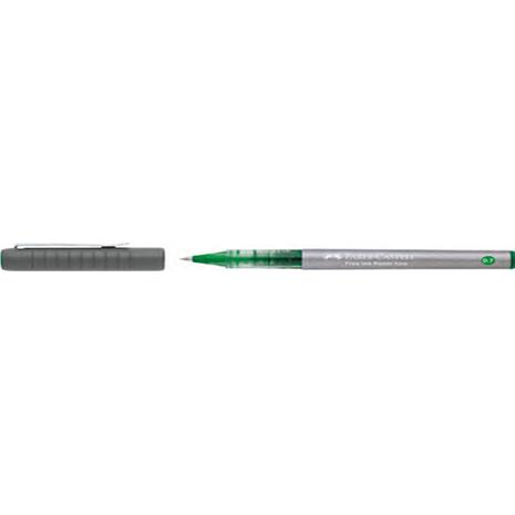 Στυλό FABER CASTELL Free ink fine 0.7mm πράσινο (Πράσινο)