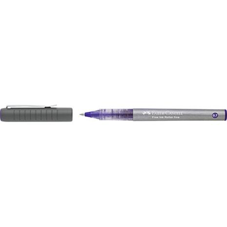 Στυλό FABER CASTELL Free ink fine 0.7mm βιολετί (Βιολετί)