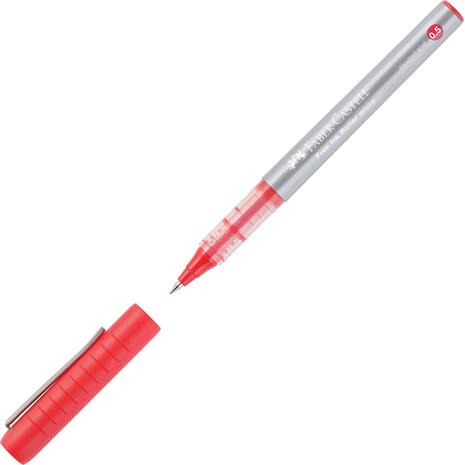 Στυλό FABER CASTELL Free ink micro 0.5mm κόκκινο (Κόκκινο)