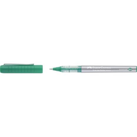 Στυλό FABER CASTELL Free ink micro 0.5mm πράσινο (Πράσινο)