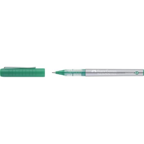 Στυλό RollerBall Faber Castell Free Ink micro 0.5mm πράσινο (Πράσινο)