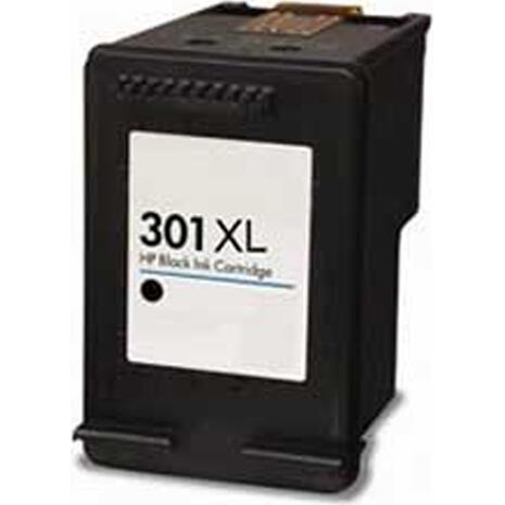 Μελάνι εκτυπωτή Συμβατό HP 301XL Black (Black)