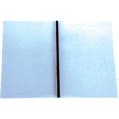 Εξώφυλλο Βιβλιοδεσίας  Α4 PVC μεταλλική ράχη 4mm (1 τεμάχιo)