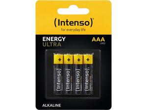 Αλκαλικές μπαταρίες INTENSO AAA LR03 Energy Ultra (συσκευασία 4 τεμαχίων) (7501414)