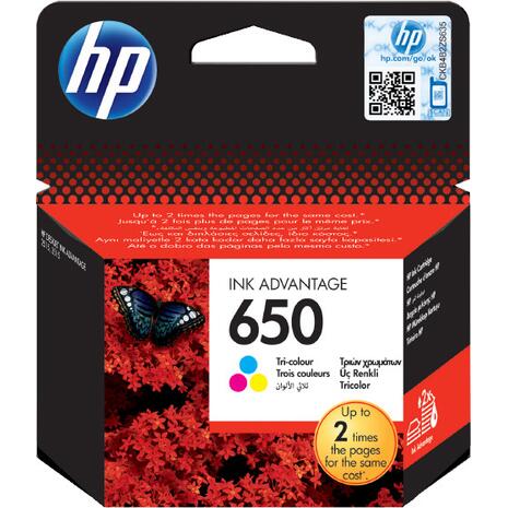 Μελάνι εκτυπωτή HP 650 Tri-colour CZ102AE (Tri-colour)