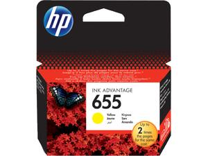 Μελάνι εκτυπωτή HP 655 Yellow CZ112AE (Yellow)