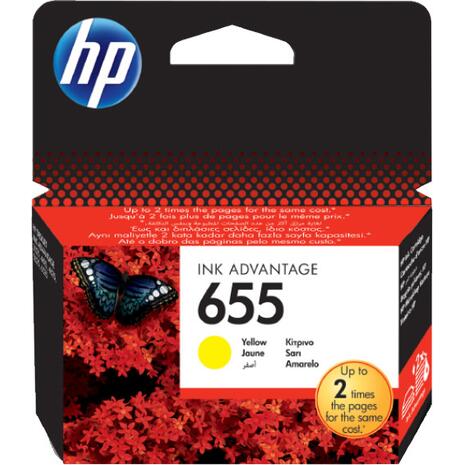 Μελάνι εκτυπωτή HP 655 Yellow CZ112AE (Yellow)