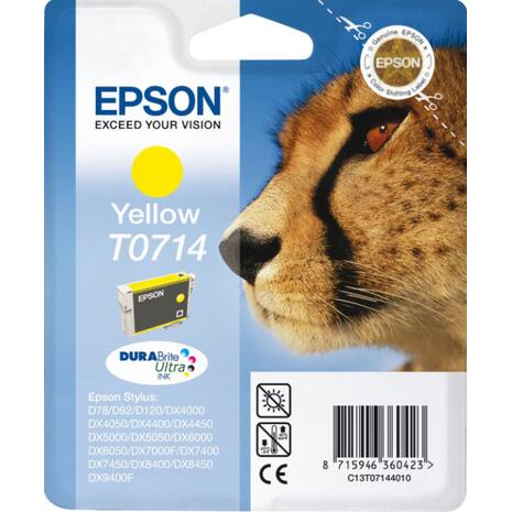 Μελάνι εκτυπωτή EPSON T0714 Yellow C13T07144012 (Yellow)