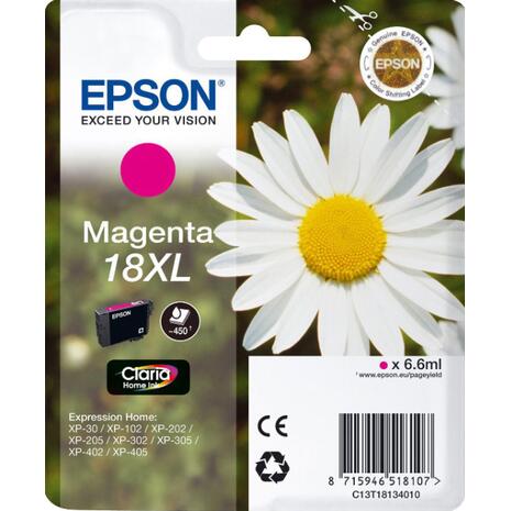 Μελάνι εκτυπωτή Epson T181340 XL Magenta with pigment ink C13T18134012