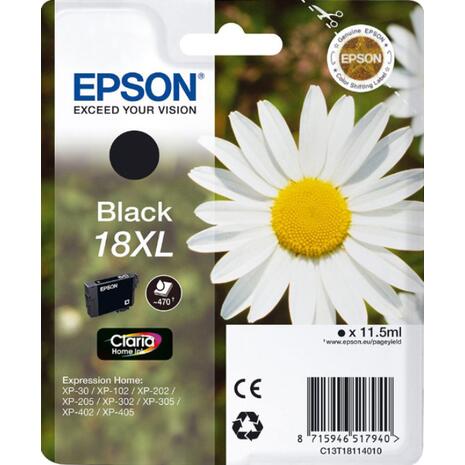 Μελάνι εκτυπωτή pson T181140 XL Black with pigment ink C13T18114012