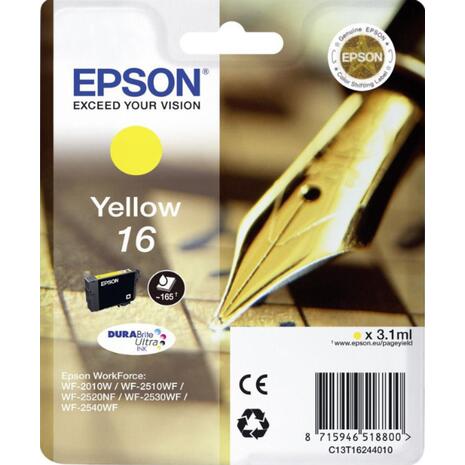 Μελάνι εκτυπωτή Epson T162440 Yellow with pigment ink C13T16244012