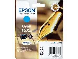 Μελάνι εκτυπωτή Epson 16XL Cyan with pigment ink C13T16324012