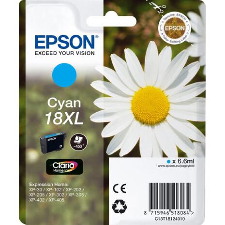 Μελάνι εκτυπωτή Epson T181240 XL Cyan with pigment ink C13T18124012