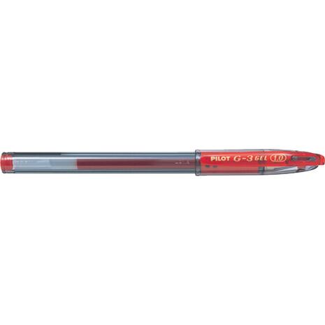 Στυλό Gel PILOT G-3 Κόκκινο 1.0mm (Κόκκινο)