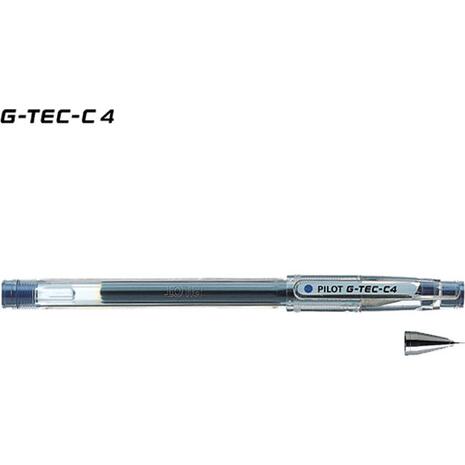 Στυλό Gel PILOT G-TEC-C4 Μπλε 0.4mm (Μπλε)