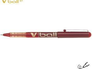 Στυλό υγρής μελάνης PILOT V-Ball Κόκκινο 0.7mm (Κόκκινο)