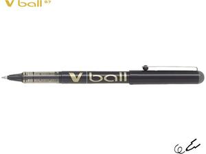 Στυλό υγρής μελάνης PILOT V-Ball Μαύρο 0.7mm (Μαύρο)