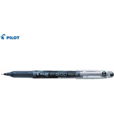 Στυλό μαρκαδόρος PILOT P-500 Μαύρο 0.5mm (Μαύρο)
