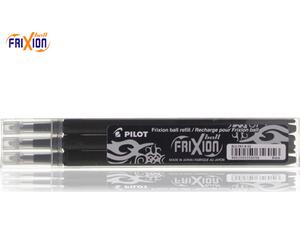 Ανταλλακτικό υγρής μελάνης PILOT FriXion Ball Μαύρο 0.7mm (BLS-FR7-B-S3) (Σετ 3 τεμαχίων) (Μαύρο)