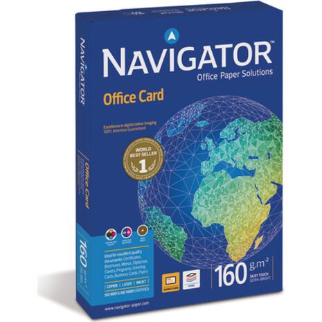 Χαρτί εκτύπωσης NAVIGATOR Α4 160gr 250 φύλλα -  Ανακάλυψε Χαρτιά Εκτυπώσεων σε όλες τις διαστάσεις για inkjet και laserjet εκτυπωτές και πολυμηχανήματα από το Oikonomou-shop.gr.