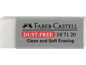 Γόμα λευκή για μολύβι FABER-CASTELL dust free vinly (187120)