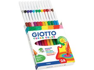 Μαρκαδόροι ζωγραφικής GIOTTO turbo color 2,8mm (24 τεμάχια)