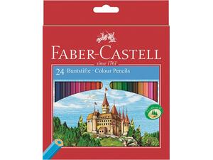 Ξυλομπογιές FABER - CASTELL fabstifte μεγάλες  (24 τεμάχια)