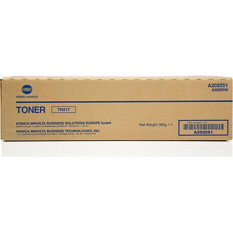 Toner εκτυπωτή Konica Minolta TN217 Black A202051