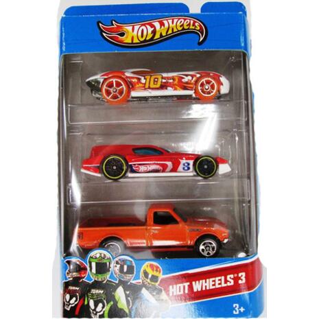 Αυτοκινητάκια Hot Wheels Σετ των 3 τεμαχίων (διάφορα σχέδια)