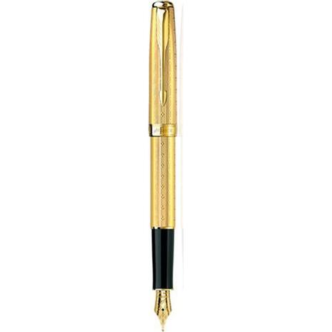 Πένα PARKER SONNET chiselled golden fpen