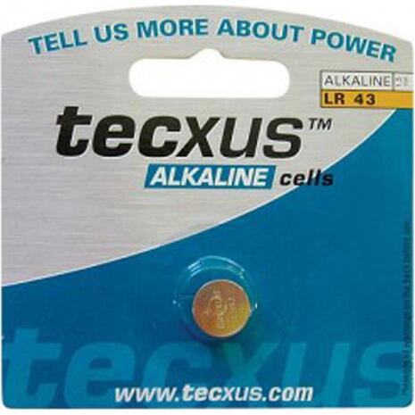 Αλακλική μπαταρία TECXUS alkaline cells LR43