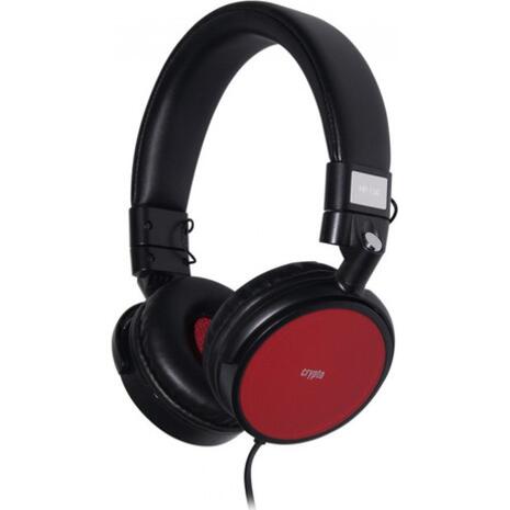 Ακουστικά CRYPTO HEADPHONE HP-150 Black/Red On-Ear Close