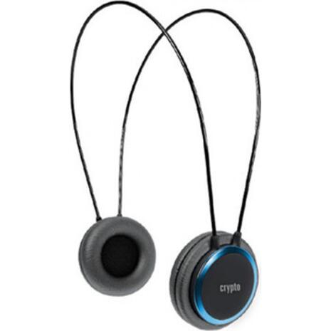 Ακουστικά CRYPTO HEADPHONE HP-100 Black/Blue On-Ear Close