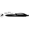 Στυλό Milan mini P1 touch - Μαύρο (Μαύρο)