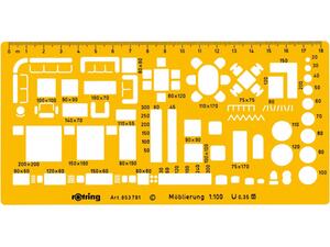 Στένσιλ ROTRING επίπλων